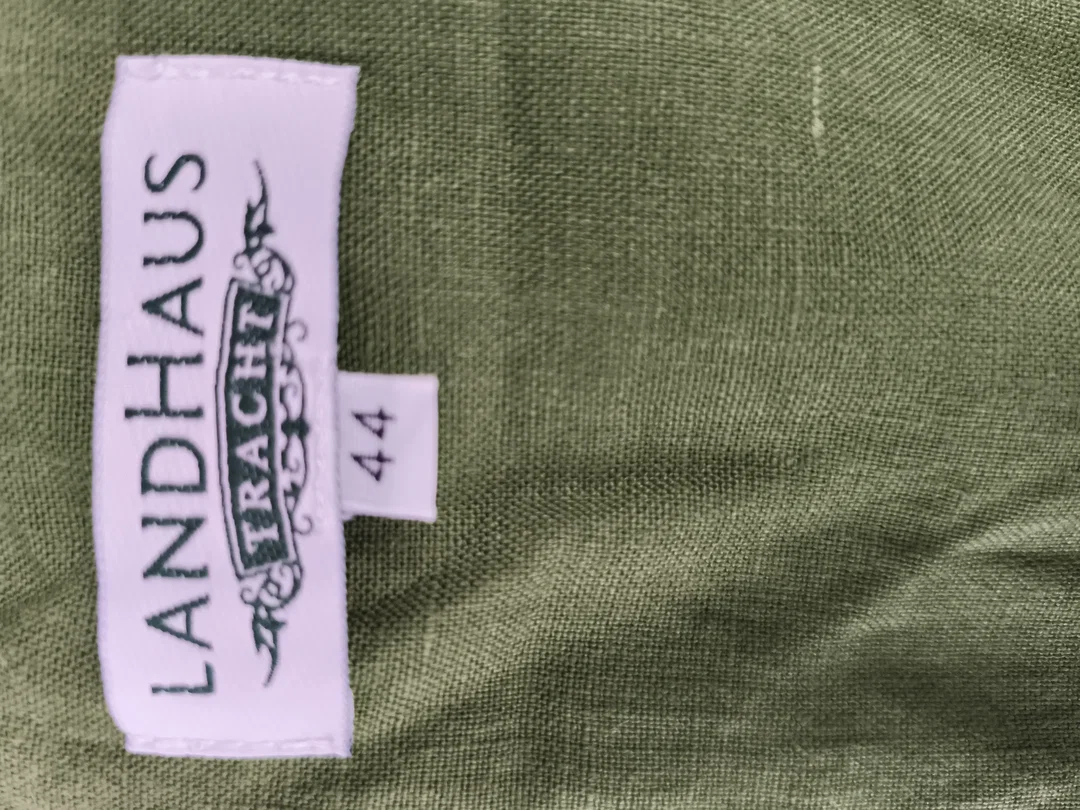 Landhaus Tracht, Leinenkleid, Gr. 44 – Bild 3