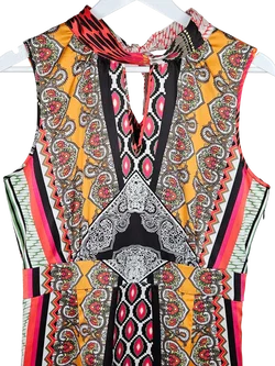 COMMA Damen Minikleid, bunt - Gr. M – Vorschau 3