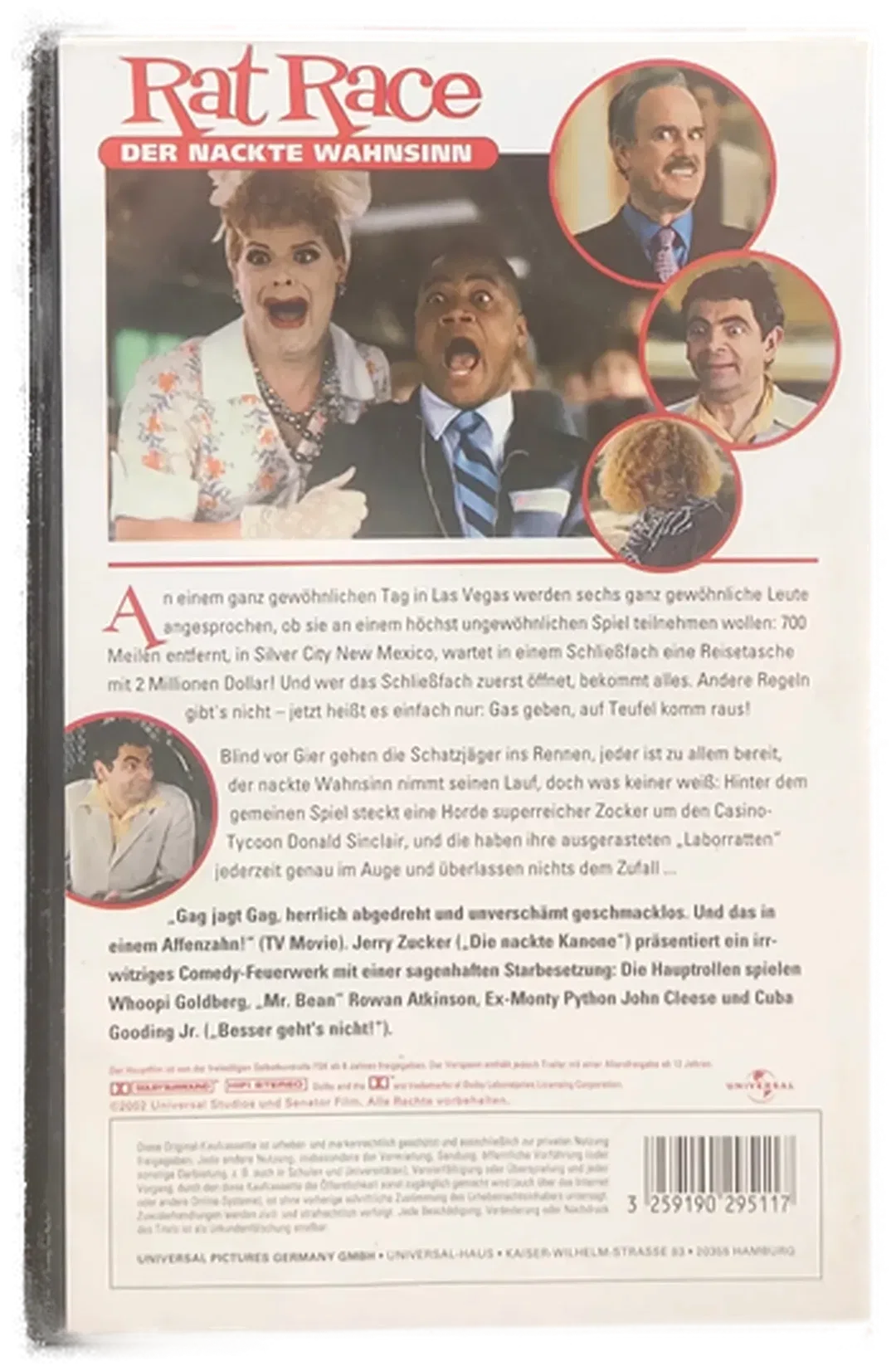 VHS "Rat Race - Der nackte Wahnsinn" – Bild 2