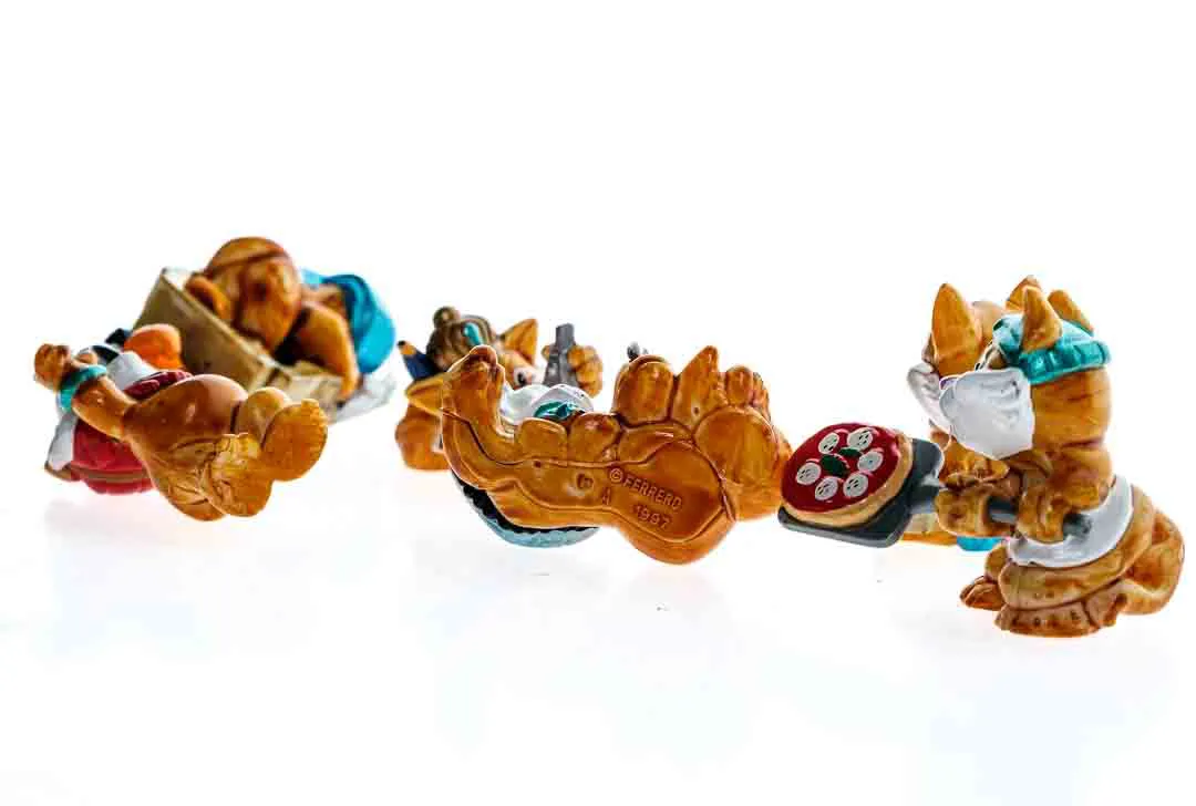 Ü-Eier Setzkastenfiguren 6 Stück "Miezi Cats 1997" – Bild 3
