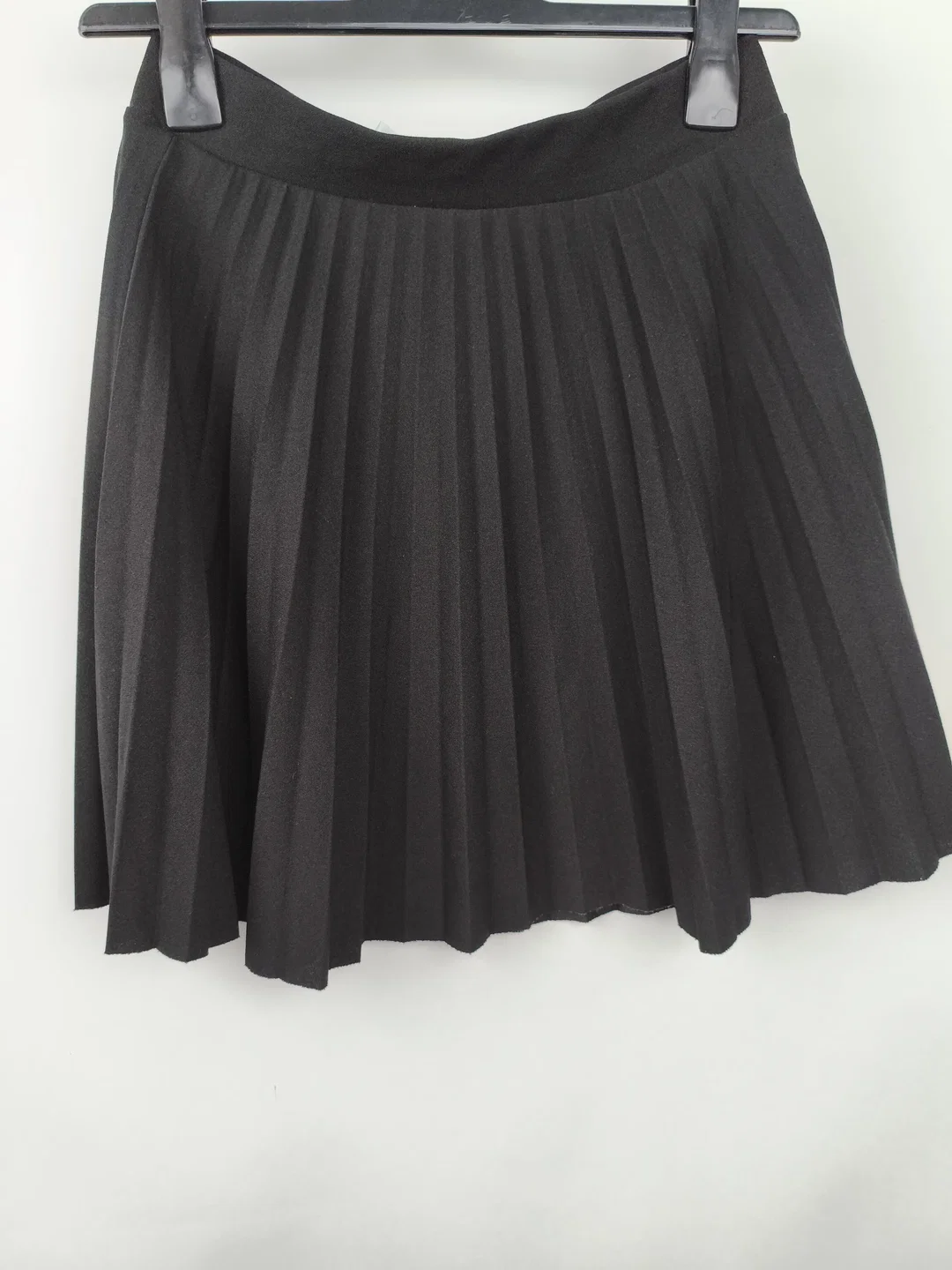 Amisu Faltenrock, schwarz, Damen, Gr. 36 – Bild 1