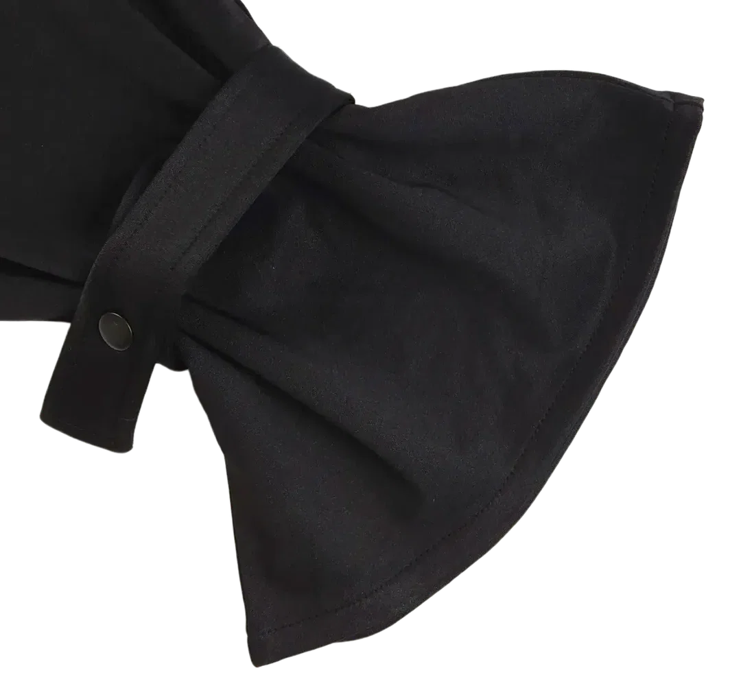 H&M Damen Cargo Hose, schwarz - Gr. S – Bild 4