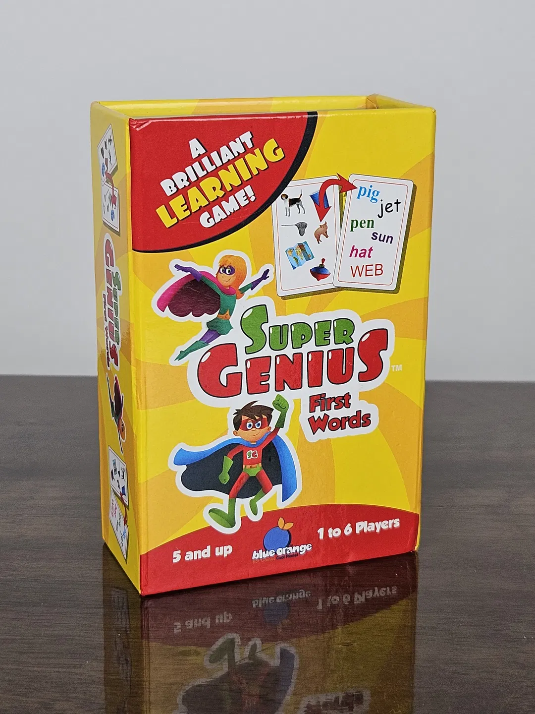 SUPER GENIUS - First Words - Gesellschaftsspiel - blue orange  - Bild 1