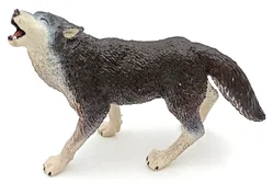 Safari Ltd. Grauer Wolf Spielfigur – Vorschau 1