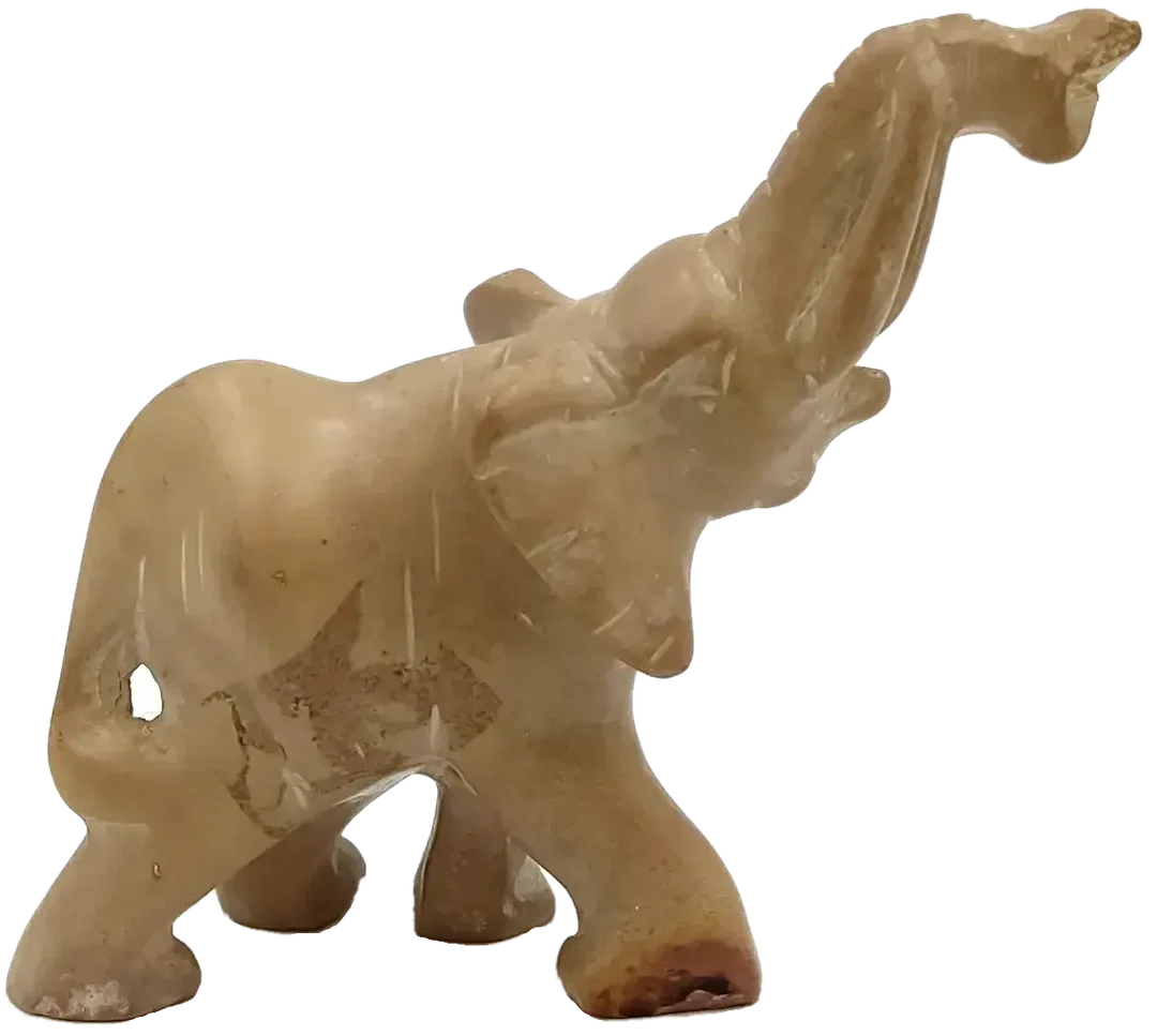 Elefant aus Speckstein – Bild 2