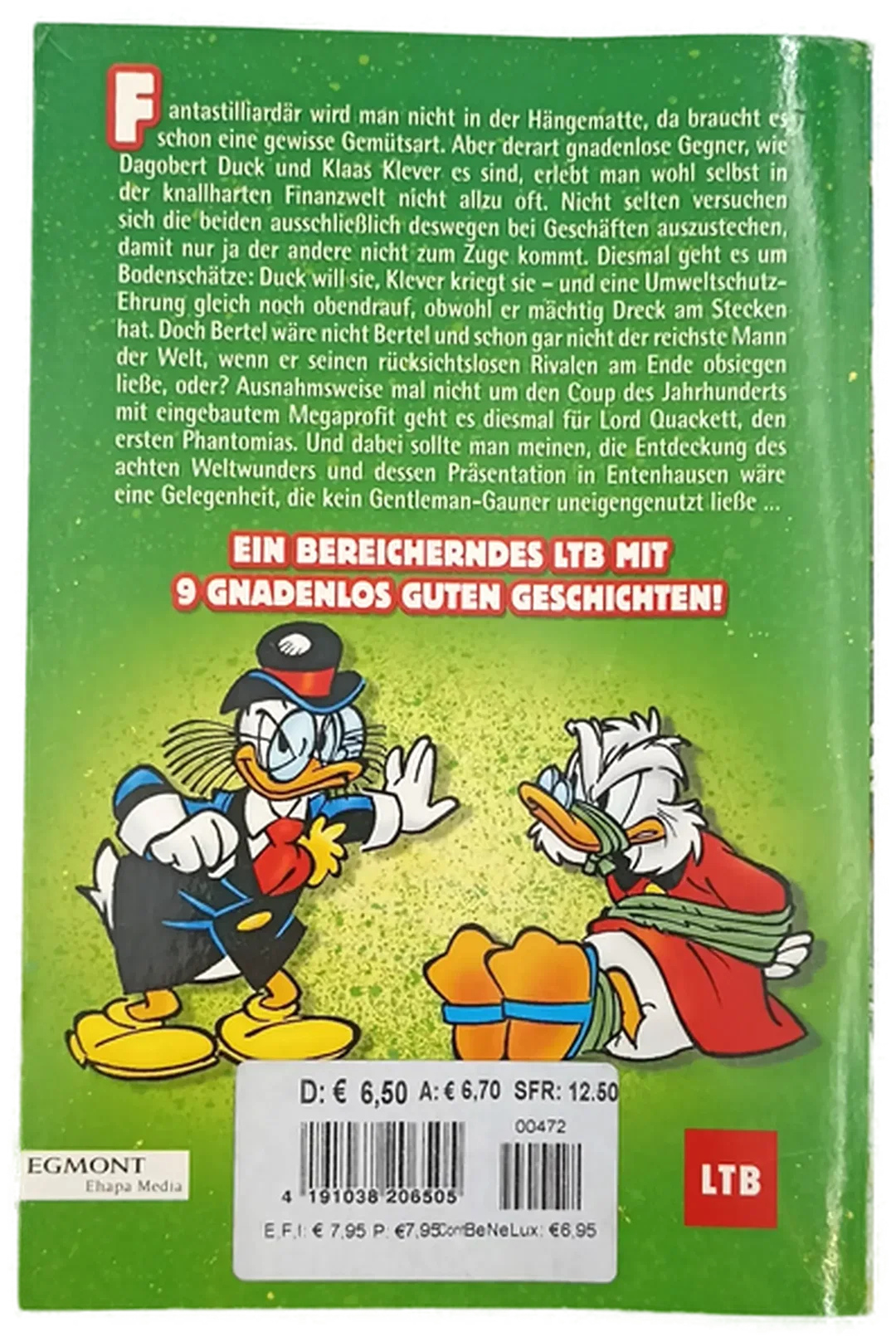 Disney Lustiges Taschenbuch "Gnadenlose Gegner" Nr. 472 – Bild 2