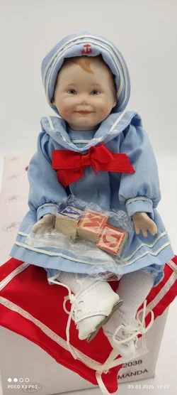 Ashton Drake Porzellanpuppe 'Amanda' | Sammlerstück - Bild 2