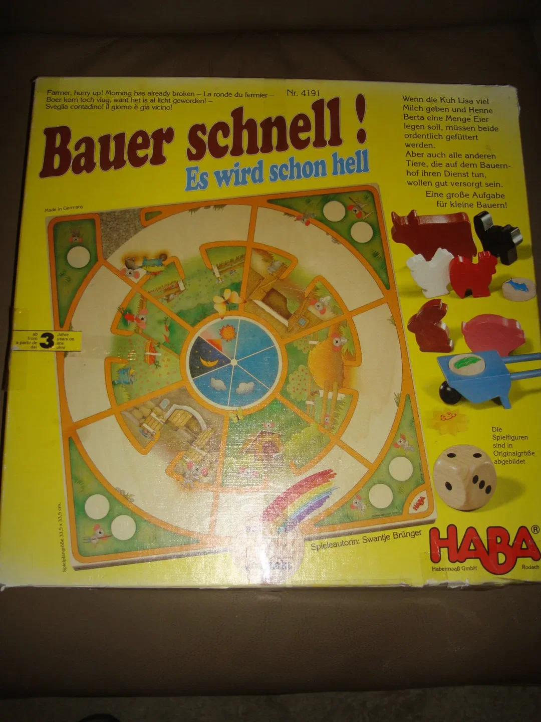 Bauer schnell! Es wird schon hell Brettspiel - Bild 2