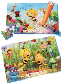 Tiptoi Puzzle Biene Maja von Ravensburger  2x24 Teile ab 4 Jahren - Bild 2
