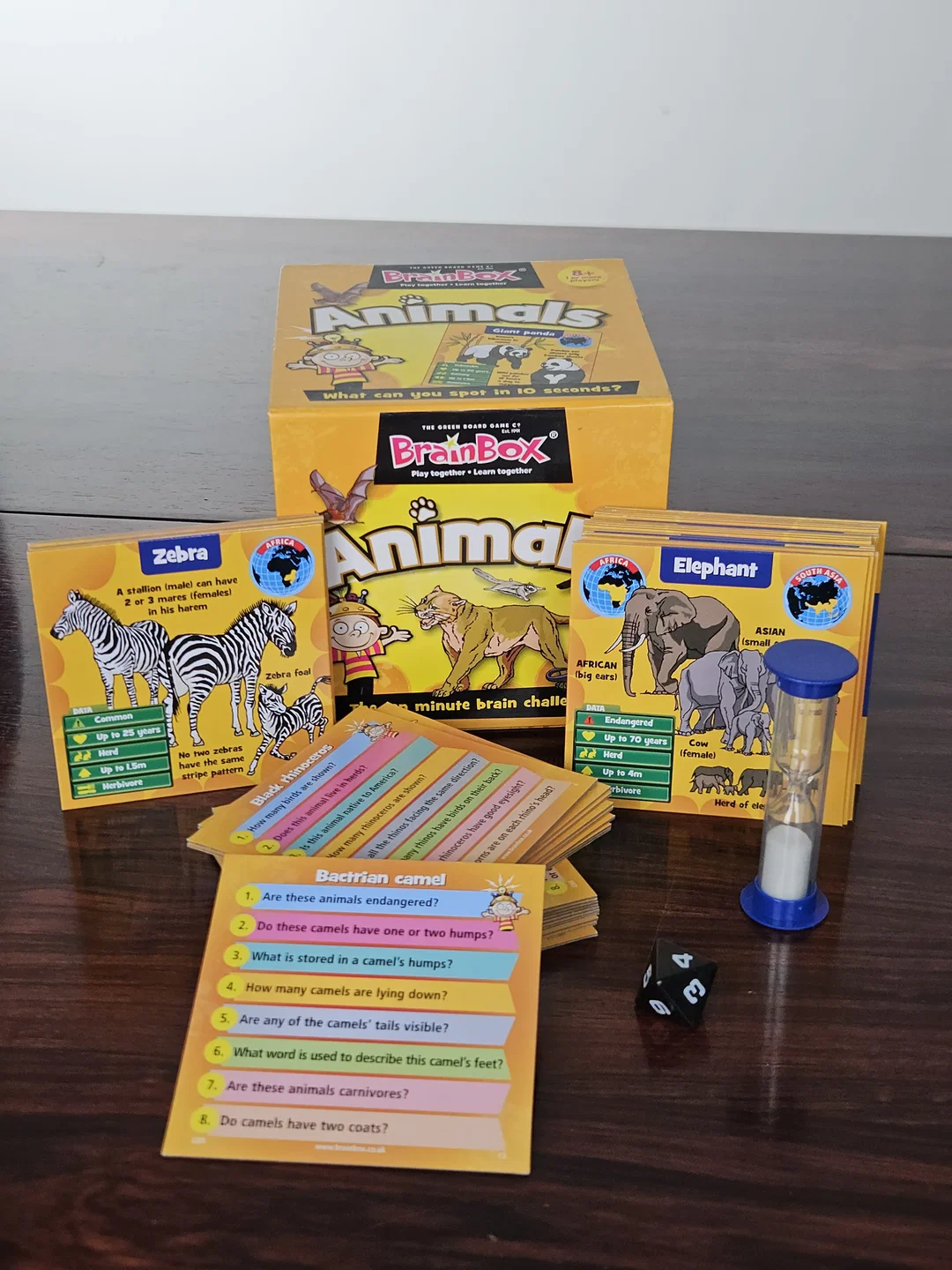 BrainBox: Animals - Gesellschaftsspiel - The Green Bord Game – Bild 4