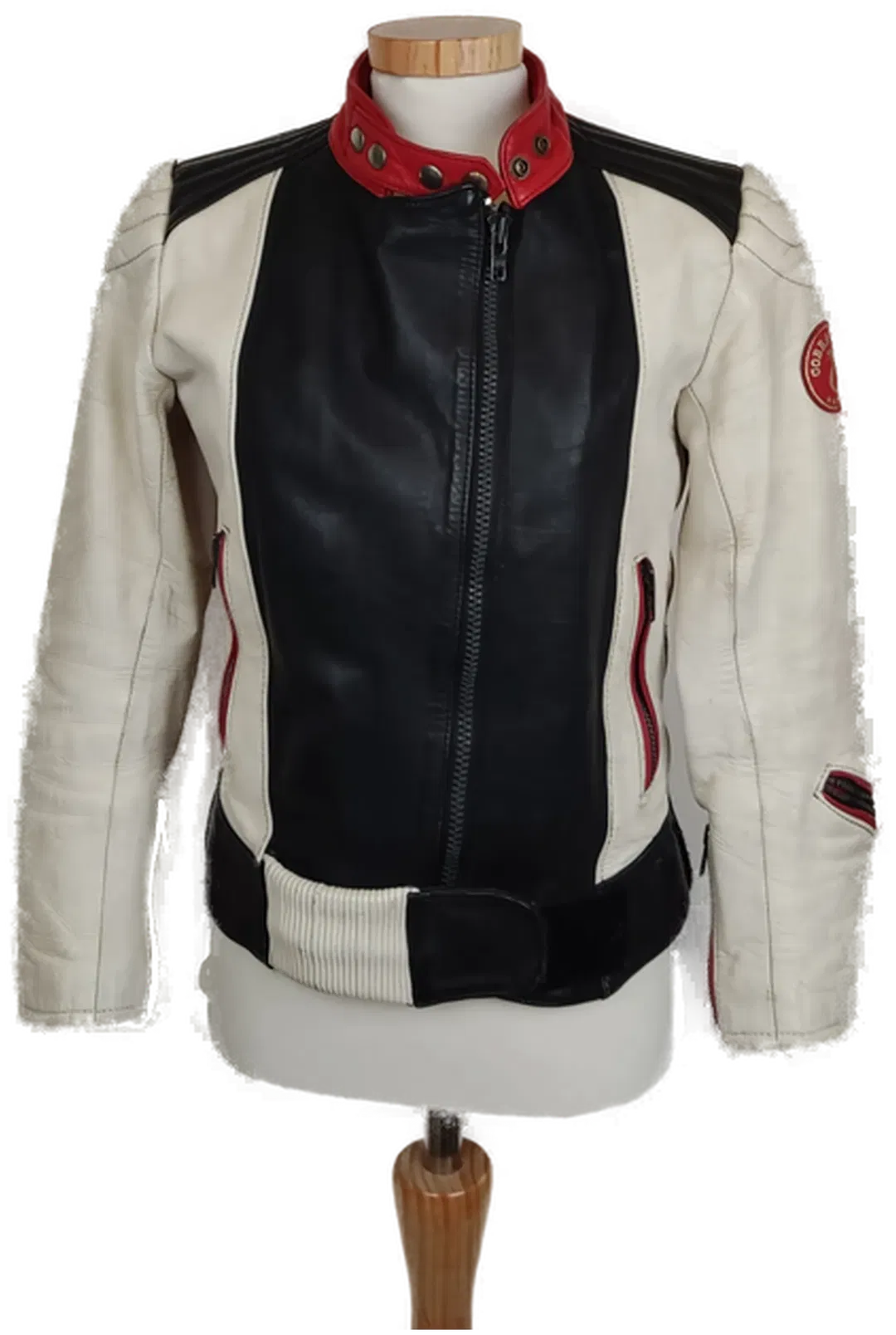 Louis Damen Biker Ledercombi mehrfarbig Gr. 34 - Bild 4