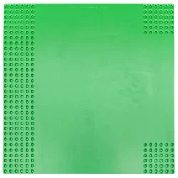 LEGO Grundplatte mit Straße 32 x 32 Noppen grün - Bild 2