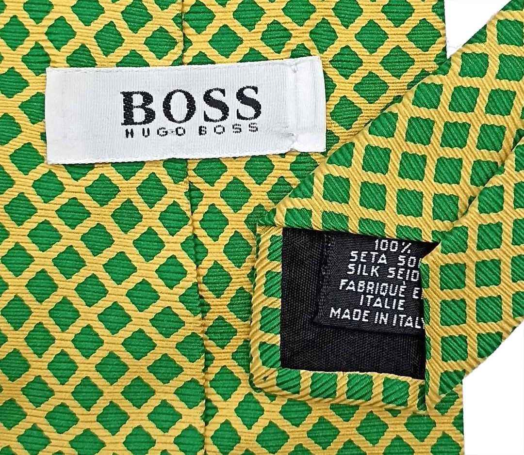 Hugo Boss Herren Seidenkrawatte gemustert  – Bild 3