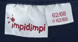 impidimpi Baby Weihnachtsoverall dunkelblau Gr. 62/68 - Bild 3