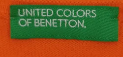 United Colors of Benetton Kindershirt orange Gr. L/G – Vorschau 3