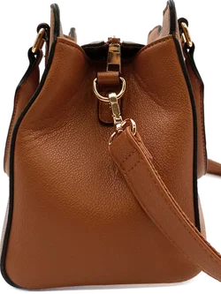 Igolumon Damen Henkeltasche congnac - Bild 4