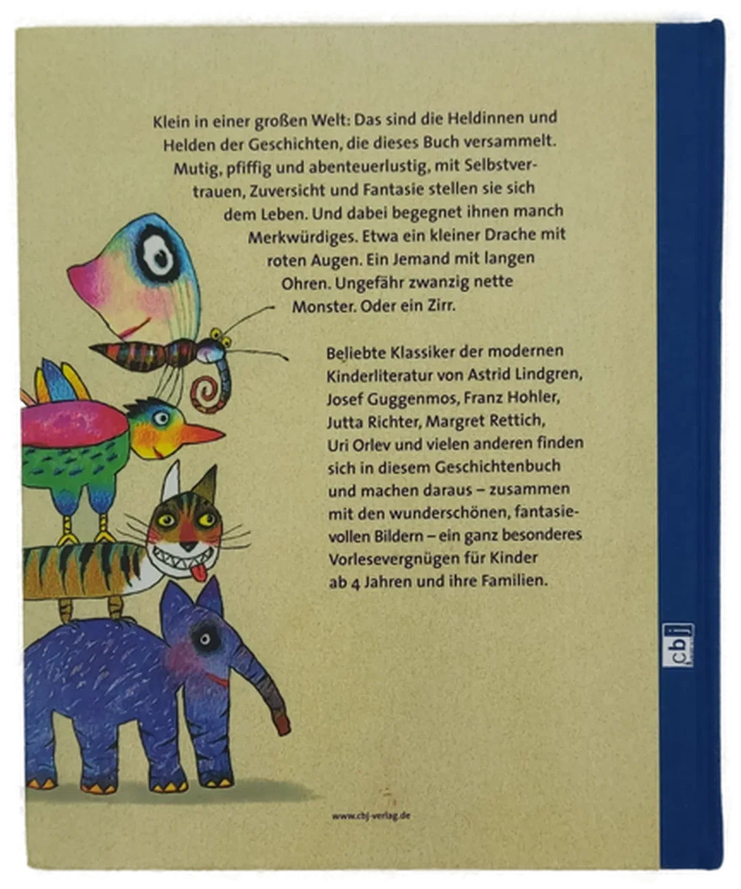 Buch "Klein in einer grossen Welt" Vorleseklassiker der Kinderliteratur von Sibylle Sailer – Bild 2