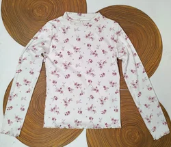 YFK, Kinder Langarmshirt, geblümt | Gr. 134/140