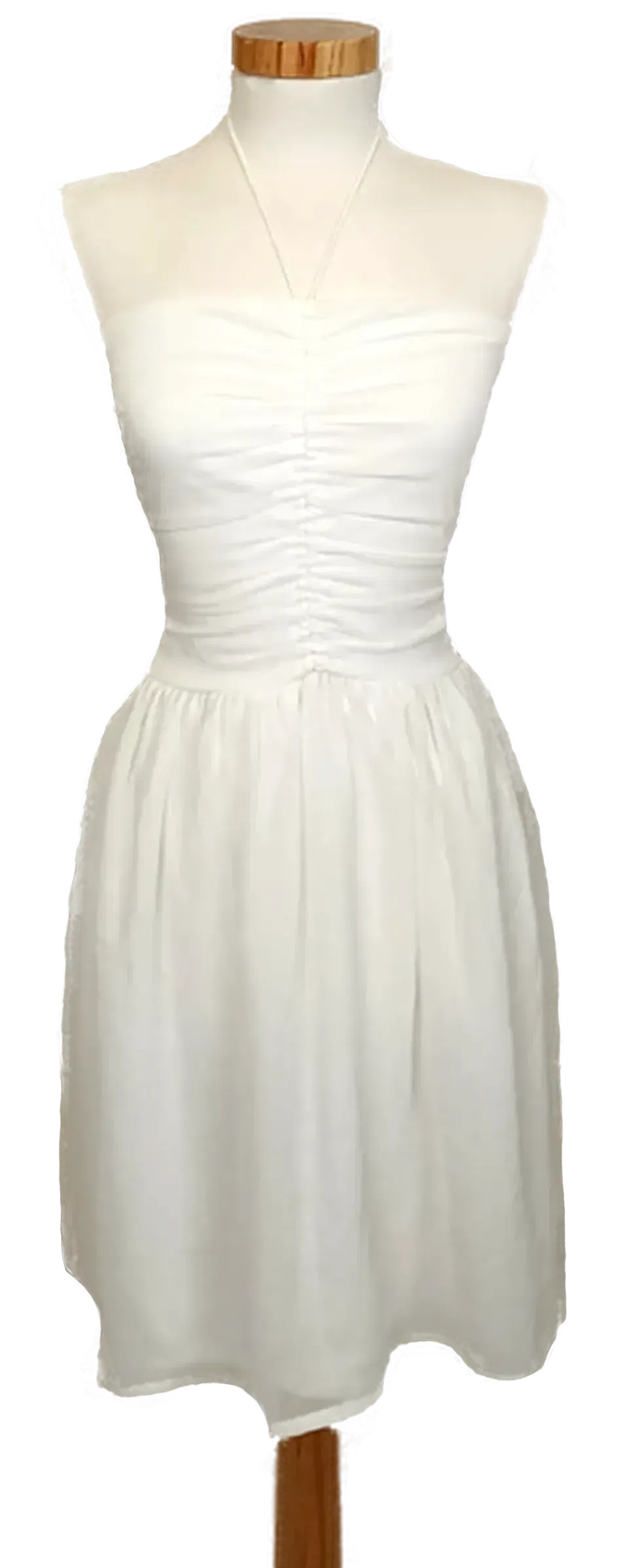 Zara Trafaluc Minikleid weiß Gr. XS - Bild 1