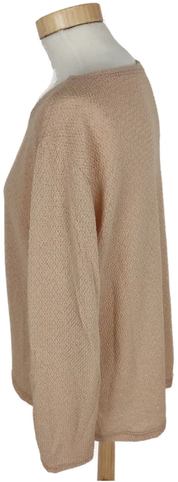 Pullover, langarm mit Rundhalsausschnitt, gestrickt, Größe M (geschätzt) - Bild 3