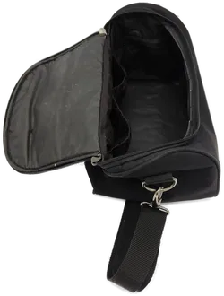 Desley Unisex Handtasche schwarz - L33/H20/T22 cm - Bild 4