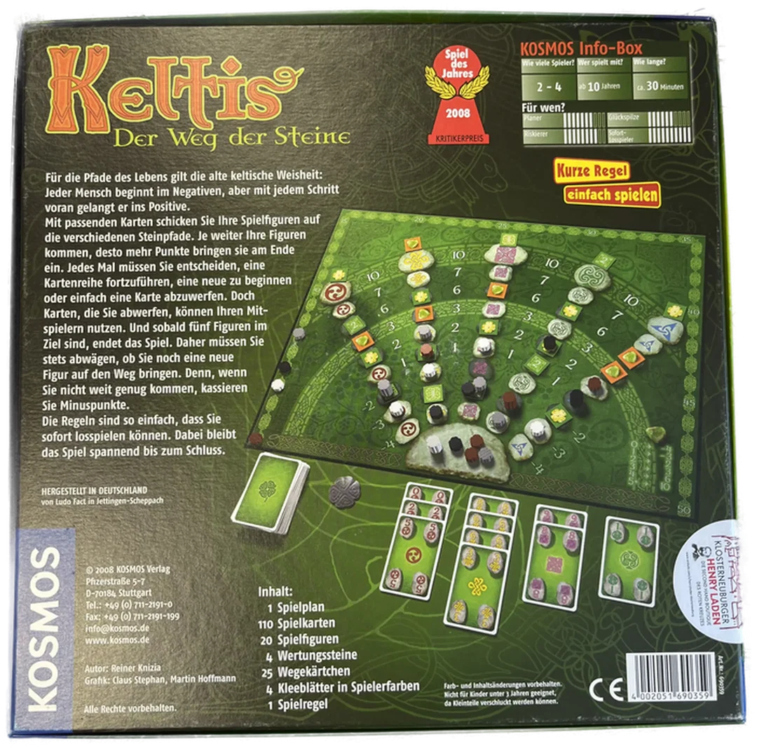 KOSMOS Keltis - Der Weg der Steine Gesellschaftsspiel – Bild 2