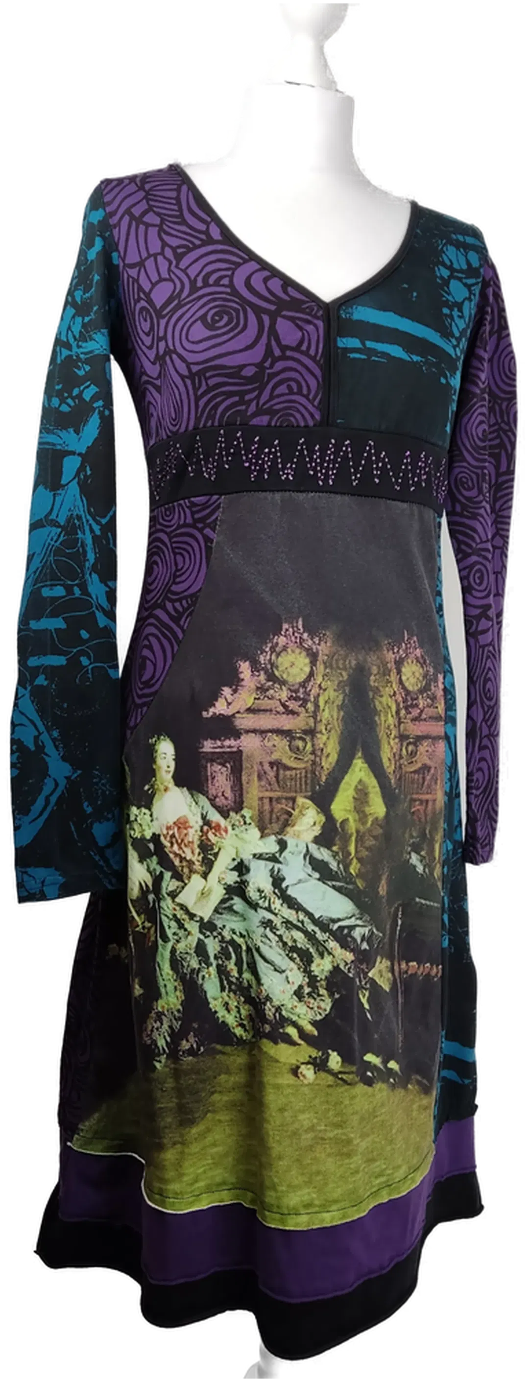 Desigual Kleid Größe S Baumwolle | Einmaliges Unikat - Bild 4