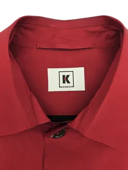 Kired Herren Mantel, rot - L - Bild 5