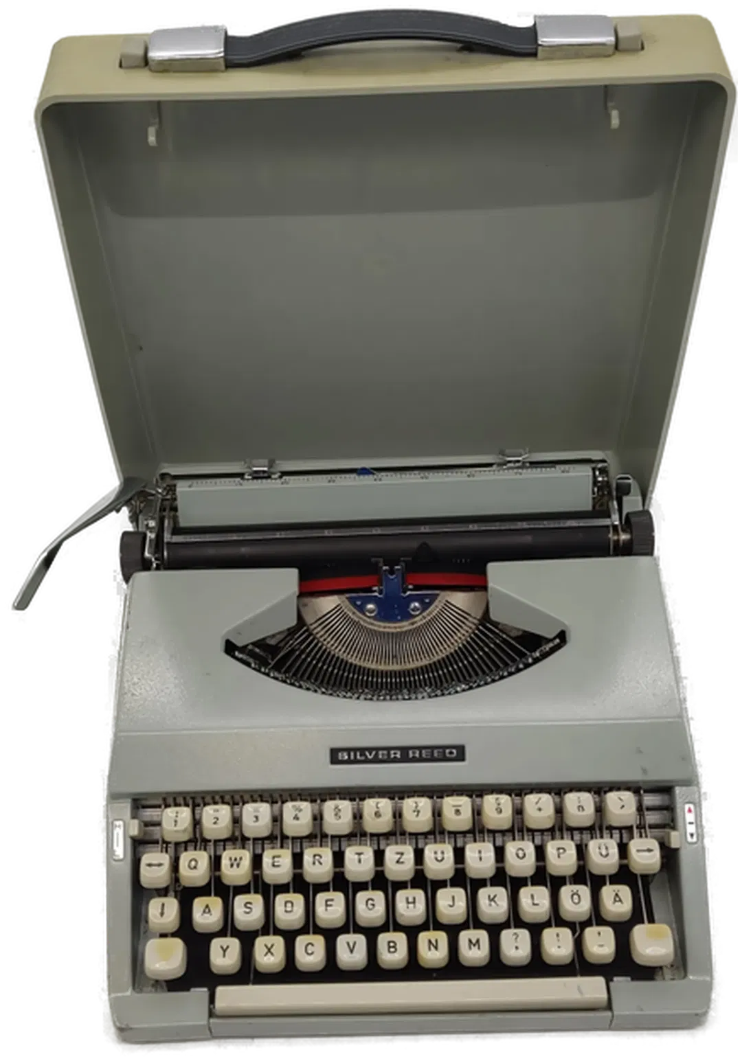 Tragbare manuelle Schreibmaschine Silver Reed 7200, Vintage, 1970er Jahre  - Bild 2