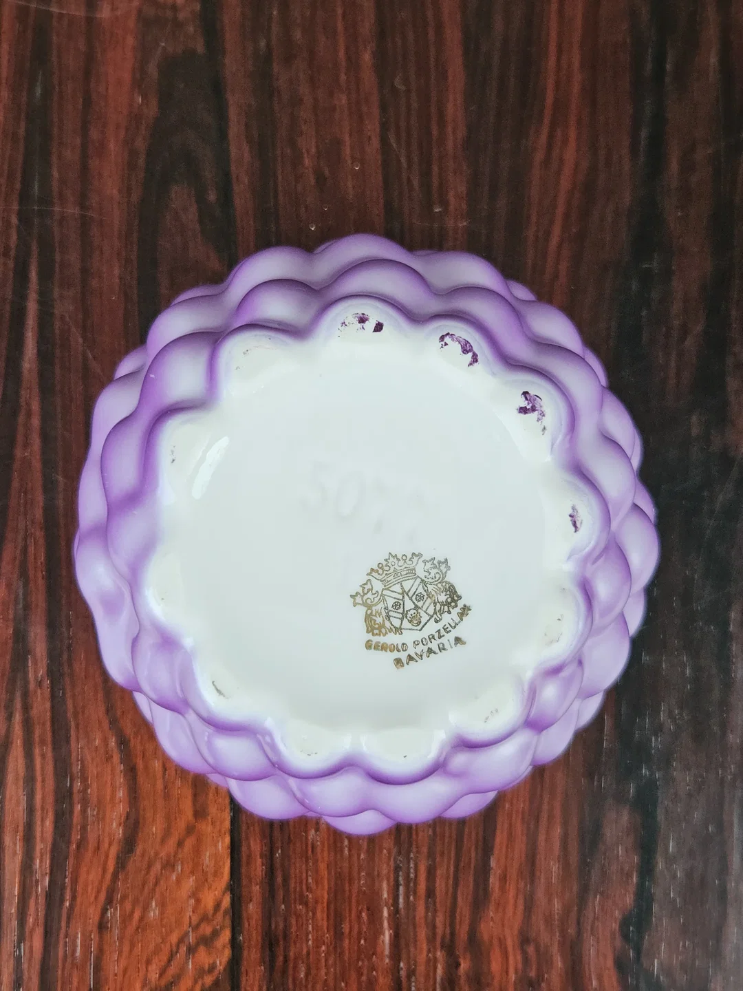 Gerold Porzellan Bavaria Marmeladen Dose – Bild 3