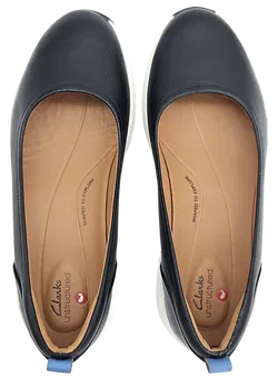 Clarks unstructured Damen Schuhe, schwarz - Gr. EU 36 - Bild 5