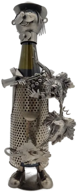 Flaschenhalter Metall | Liebevoll Erhalten - Bild 1