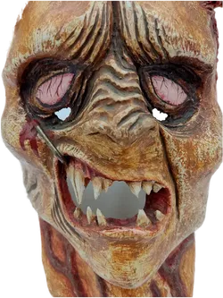 Geschnitzte Krampus-Maske Holz - Bild 8