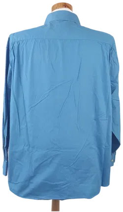 Angelo Litrico Herrenhemd langarm blau - Gr. XXXL (47/48) - Bild 3