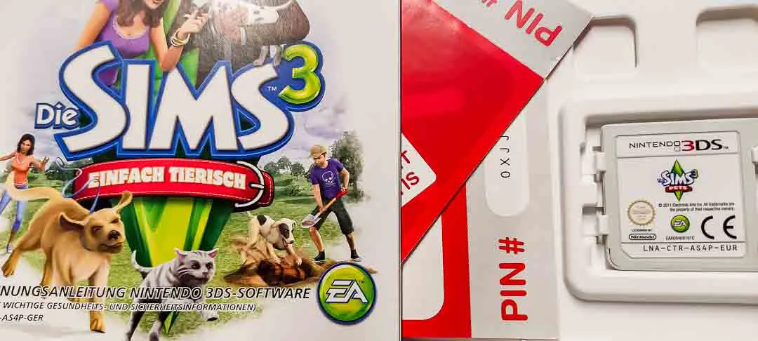 Die Sims 3: Einfach Tierisch Nintendo 3DS – Komplett in OVP – Bild 2