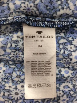Kleid Tom Tailor Geblümt Viskose Gr.164 | Sommerleicht - Bild 4
