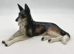 Steffl Fayencen Wien Figuren - Katzen - Windhund - Schäferhund – Vorschau 4