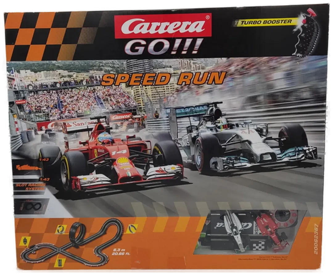 Carrera Go!!! Speed Run Autorennbahn - Bild 1