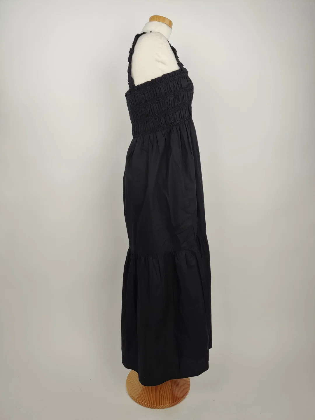 French Connection Damen Baumwollkleid schwarz - L / 40 – Bild 2