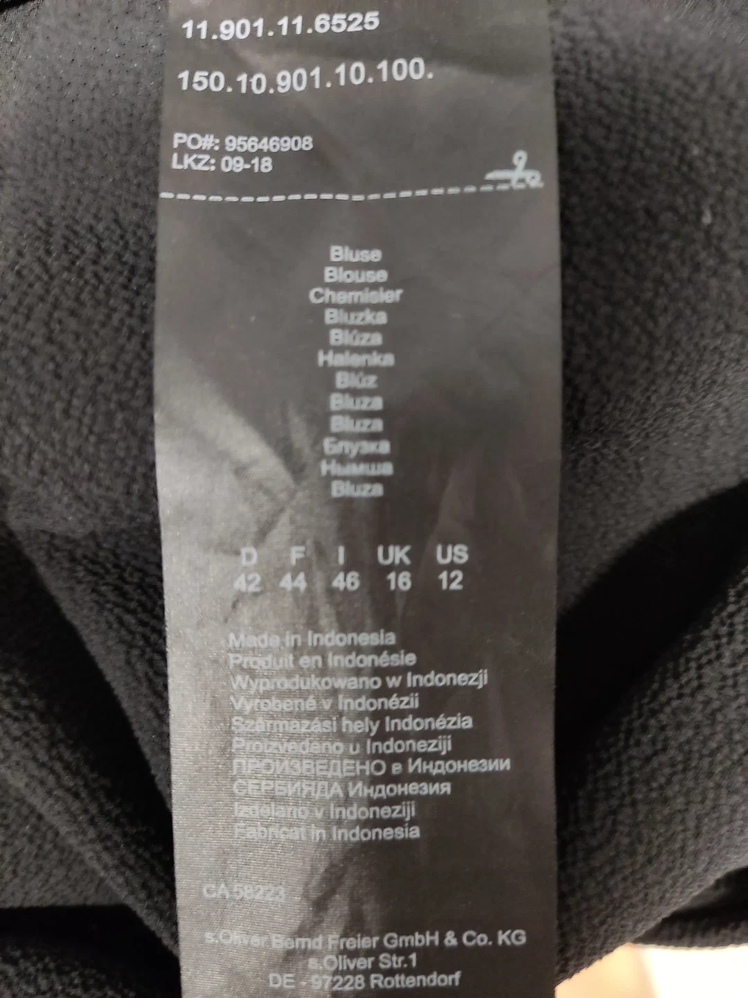 Damenbluse Sonstige Polyester Gr.40 | Leichter Frühlingsklassiker – Bild 3