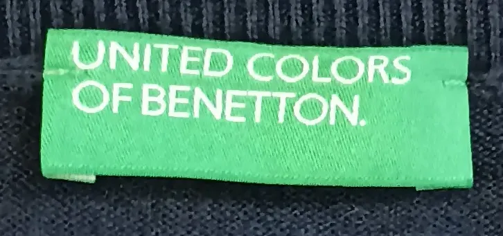 United Colors of Benetton Damenmidikleid dunkelblau Gr. XS/ECH – Bild 3