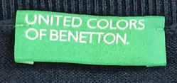 United Colors of Benetton Damenmidikleid dunkelblau Gr. XS/ECH – Vorschau 3
