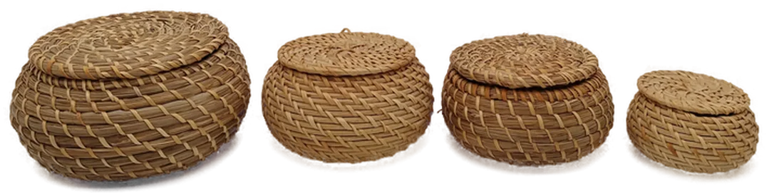Bastkörbchen 4er Set  – Bild 4
