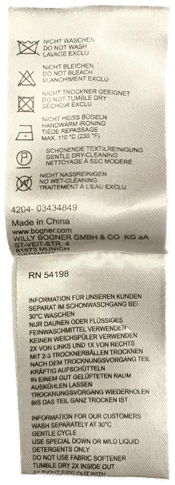 Fire+Ice Herren Daunenjacke braun Gr. M - Bild 7