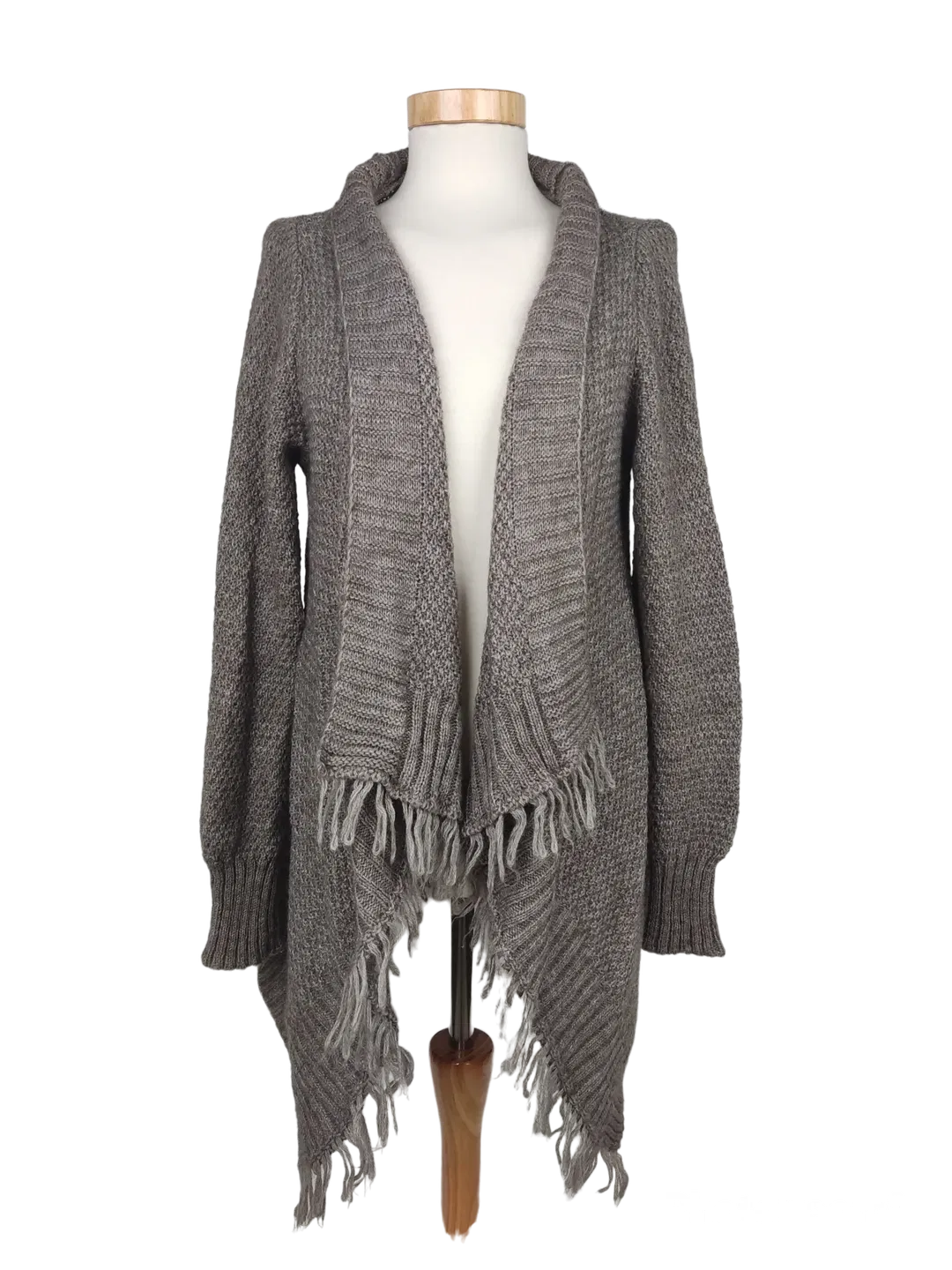 Kontatto Damen Strickjacke, taupe - Gr. S - Bild 4
