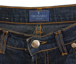 Trussardi Jeans Damen Jeans dunkelblau Gr. UK 28 - Bild 3