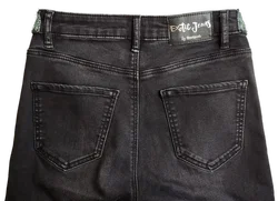 Desigual Damen Jeans schwarz Gr. 26 - Bild 4