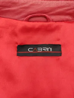 Damen-Lederjacke Cabrini Rot | Vintage-Charme - Bild 7