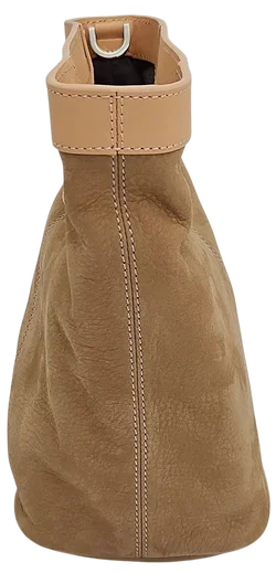 Max V. Koenig Damen Lederhandtasche, beige/hellbraun - Höhe ca. 22 cm – Vorschau 2