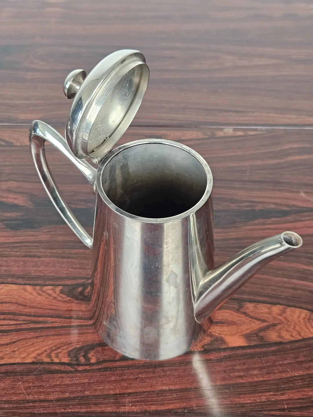 Edelstahl-Kaffeeset im Bauhausstil – Bild 4